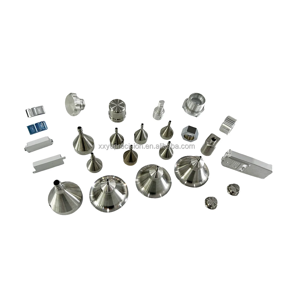 High Precision Customized Manufacture Aluminum Alloy SS CS Brass Copper Titanium Metal Plastic Cnc Milling Machining Parts