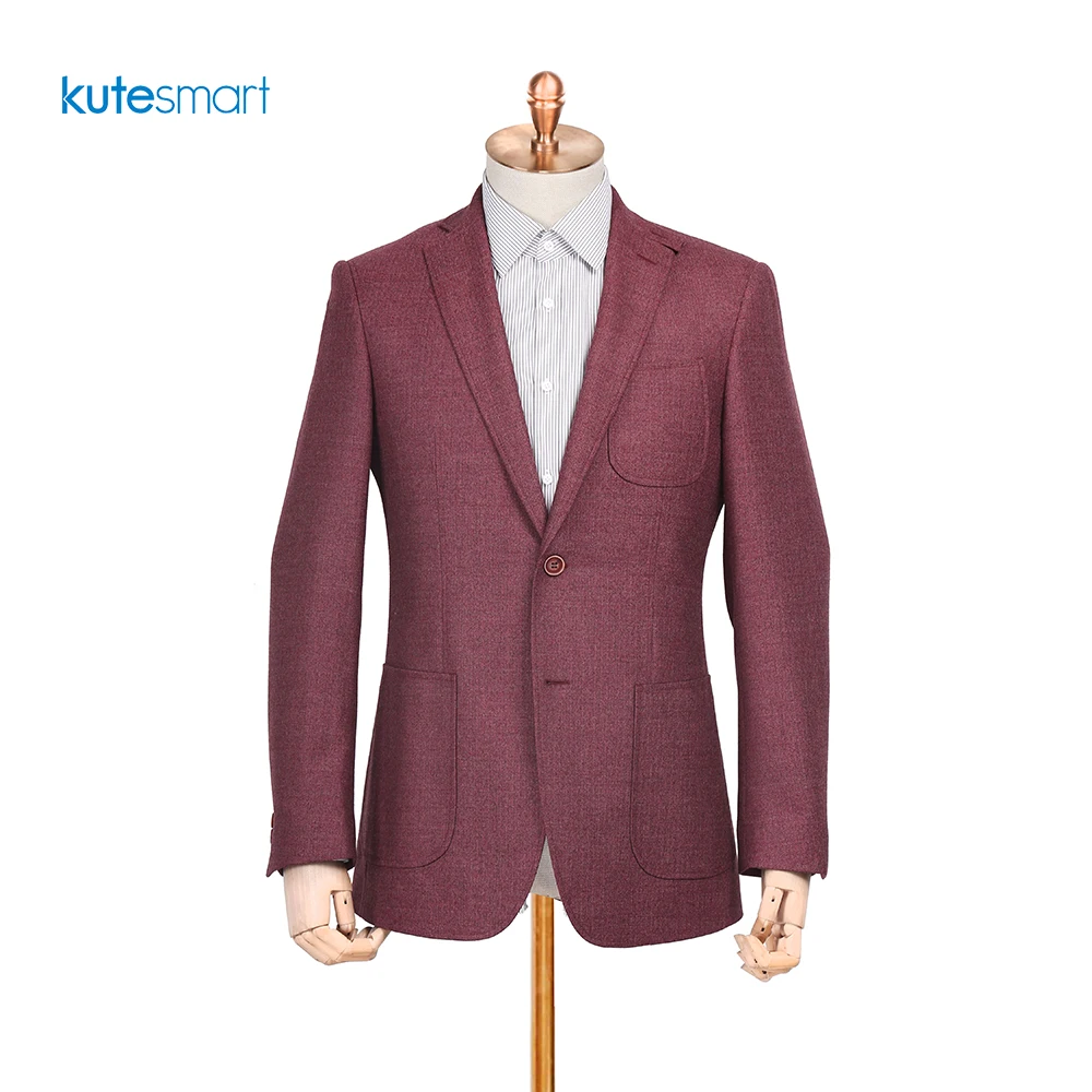 Kutesmart Wholesale Men Slim Fit Suits Wedding Suite Custom Blazers Jacket For Men