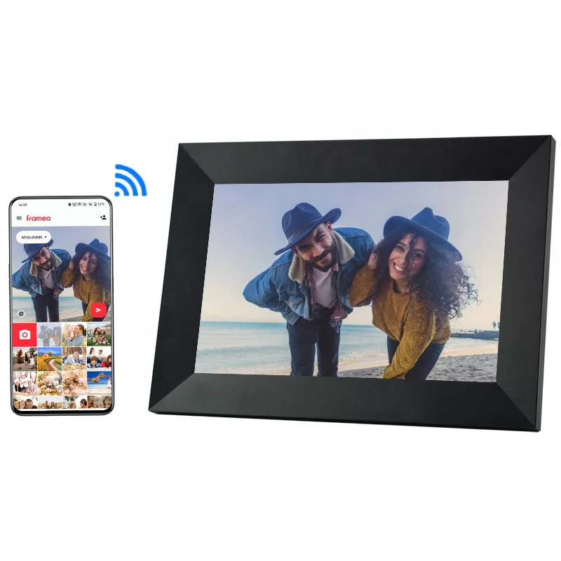 8 inch frameo wifi digital photo frame media player digital pictures load from phone