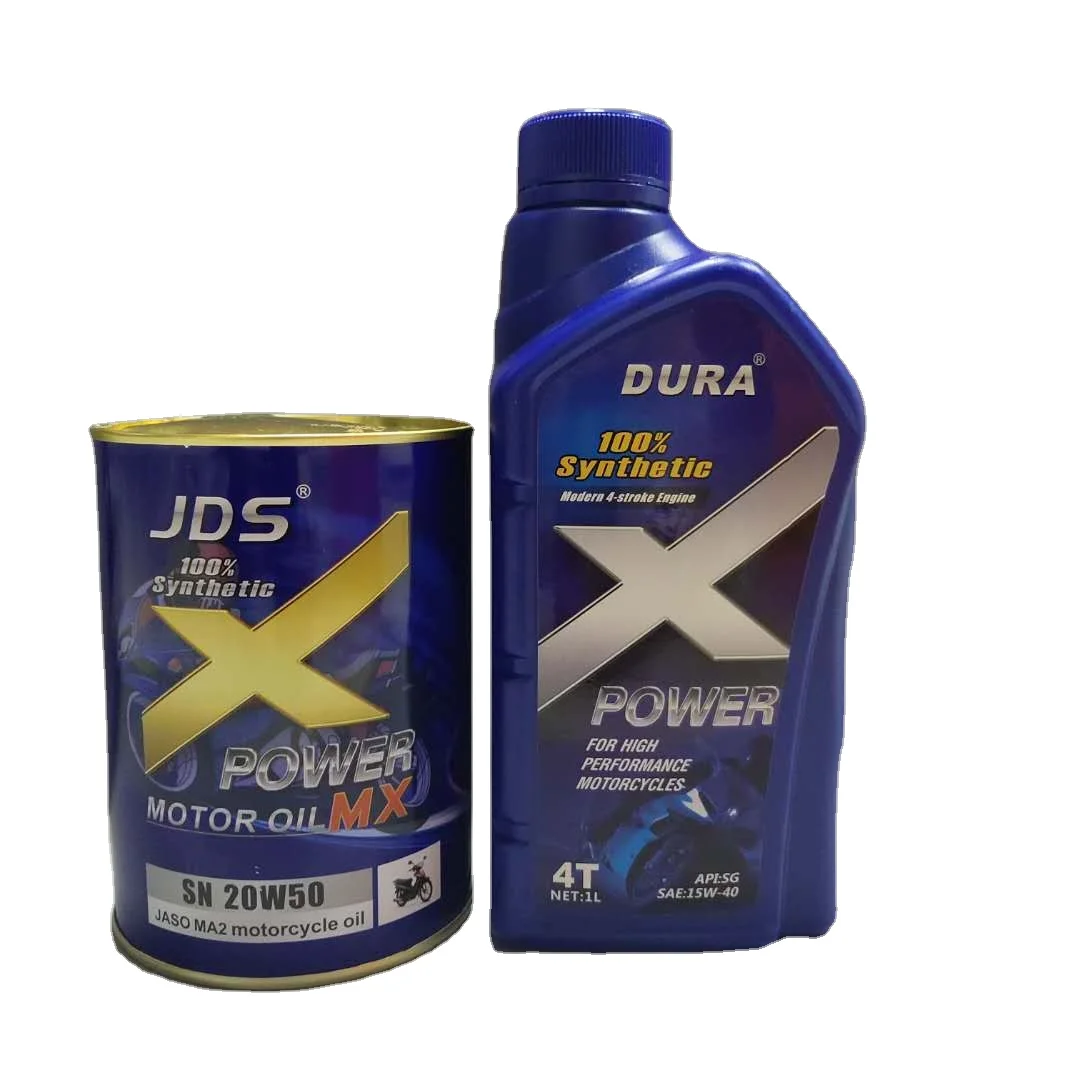 High performance Motor Oil 20W 50 Wholesale Price Synthetic API Grade China Yellow 4T motor oil