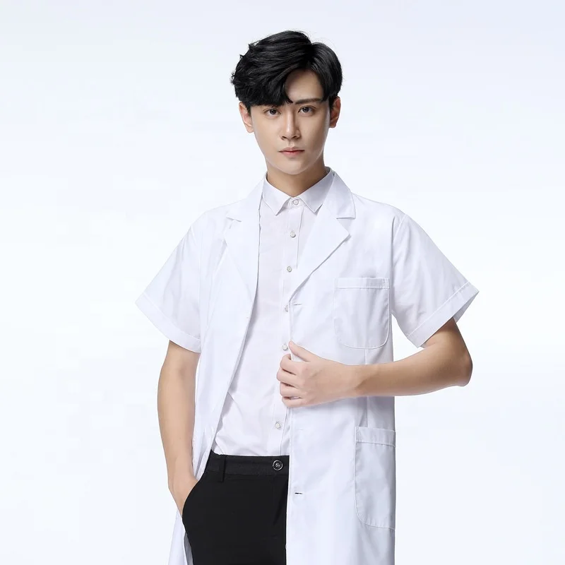 Hot Sale Doctor Uniforms Medical Nursing Scrubs Uniform Clinic Scrub Sets Short Sleeve Tops Pants Uniform Women Nurse Cotton OEM