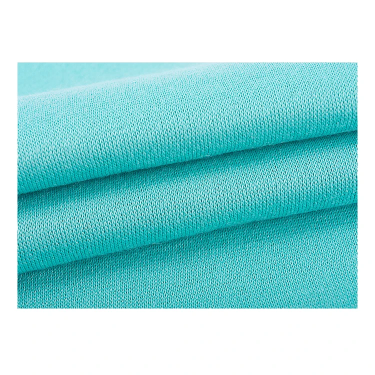 
KF1306 100%cotton 380gsm Knit Double Side Brushed One Side Anti Pilling cotton Polar Fleece Fabric 