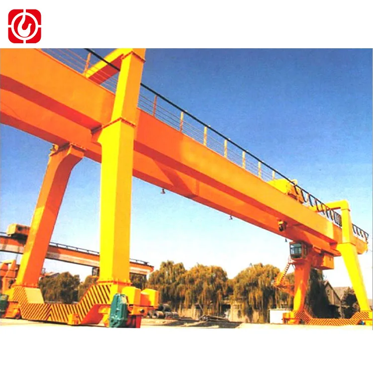 Mobile Gantry Crane Truss Box Type Max Moment 30 ton 50 ton Customized Capacity with Railway Track and Bus Bar