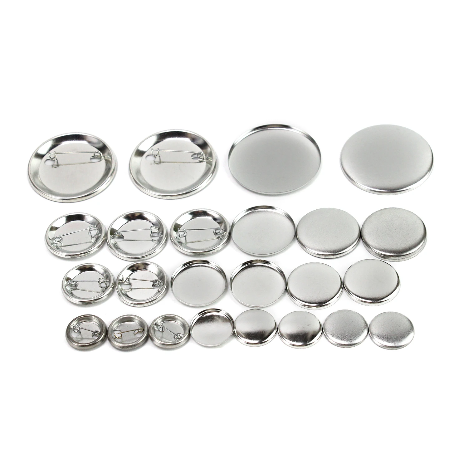 Round Blank Button Badge Wholesale Tin Button Button Tin Badge Raw Material