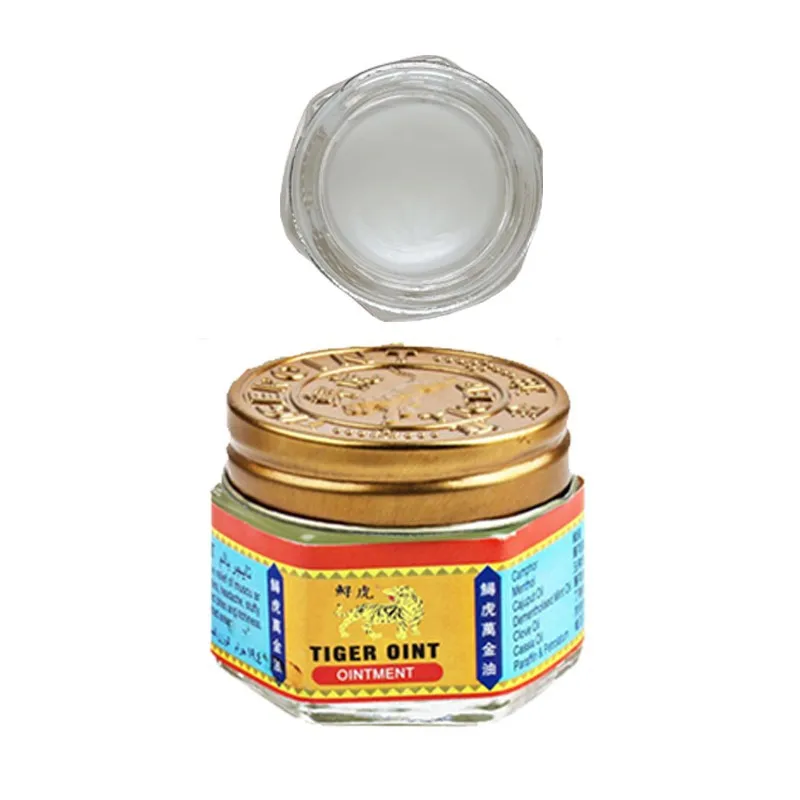 Tiger Ointment White 19.4g Pain Muscle Ointment Knee Pain Cream Massage Rub Muscular tiger Balm