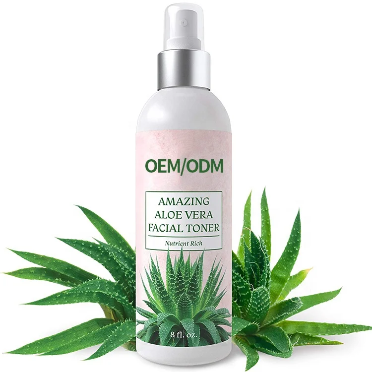 Private label Pore Cleanser Aloe Vera Witch Hazel Face Toner Spray