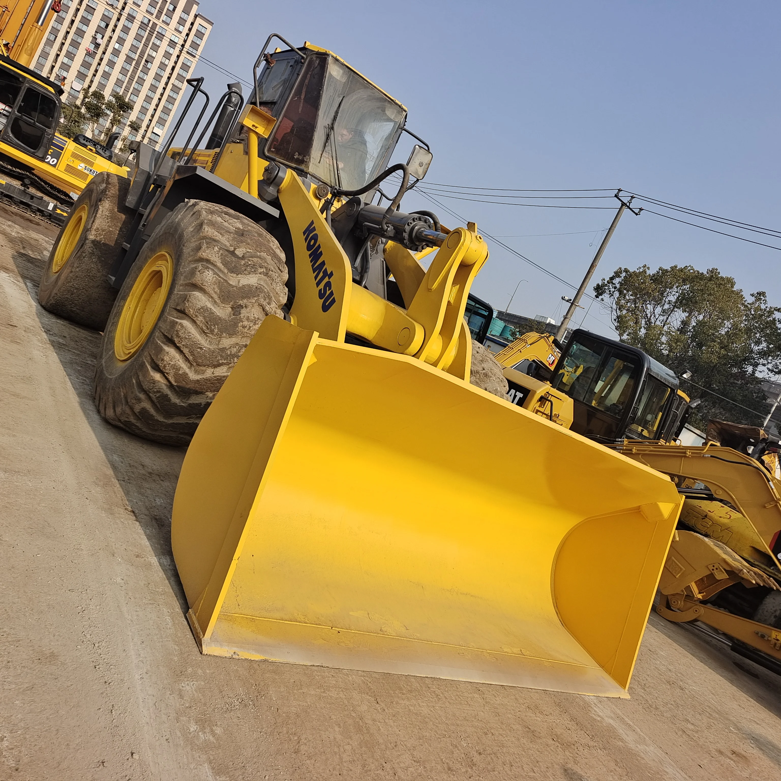 Original Komatsu wa470 Front Loader /Used Japan Komatsu WA470-3 Wheel Loader Negotiable price