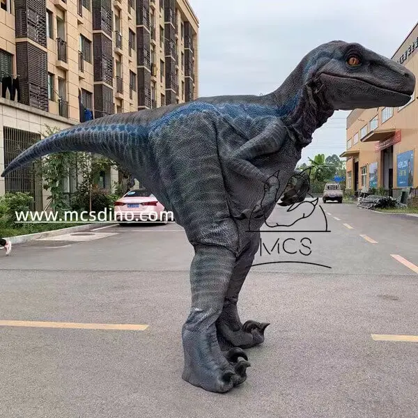 MCS-Velociraptor Costume Adult Animatronic Dinosaur Realistic Costume