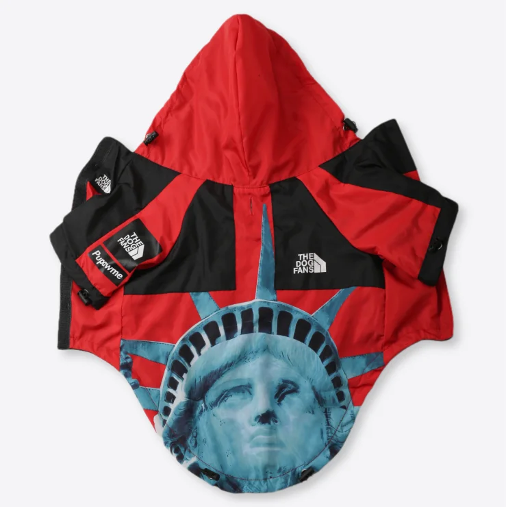 manufacturer direct sale high visible small pet puppy dog fashion iridescent color light reflective jacket clothing apparel