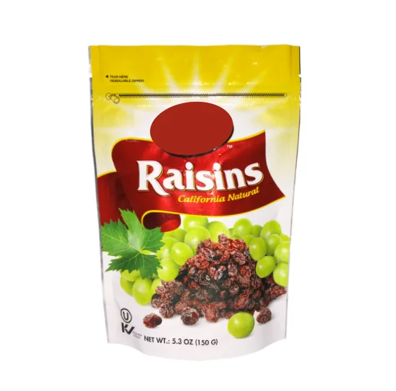 Raisin California Natural - Organic Crispy Dried Fruit red and black raisins made in Vietnam
