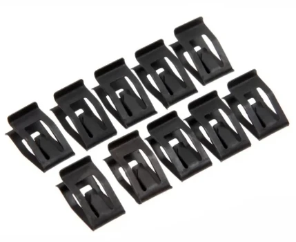 factory sale custom red black white high precision metal Nylon Plastic universal Buckling device Panel Clip for car dashboard