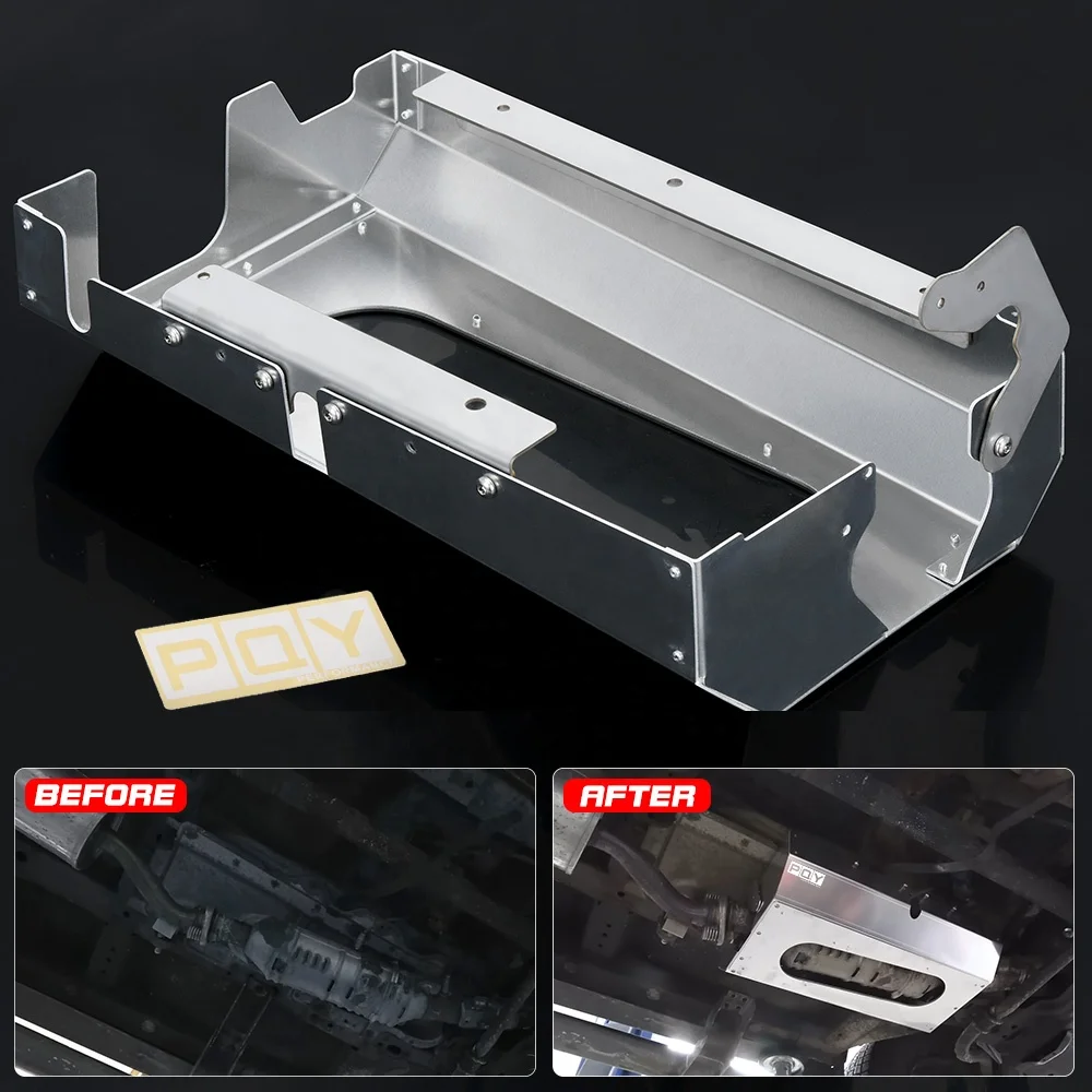 Aluminum Catalytic Converter Protector Shield Defender Element Catalytic Converter Shield For 2003-2011 Honda Element 2.4L