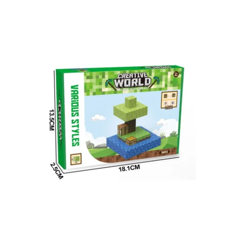 New Toys My World Magnetic Building Blocks Puzzle Steam Toys Hands-on Ability To Develop Brain Cube Blocks For Kids