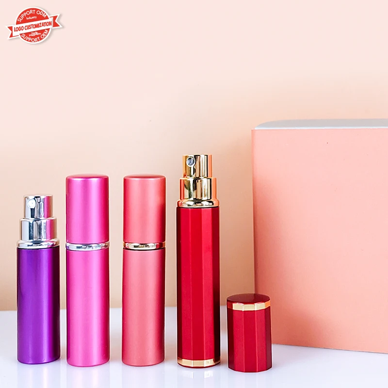 Mini Refillable Atomizer Perfume Glass Spray Bottle Portable Travel Glass Essential Oil Container