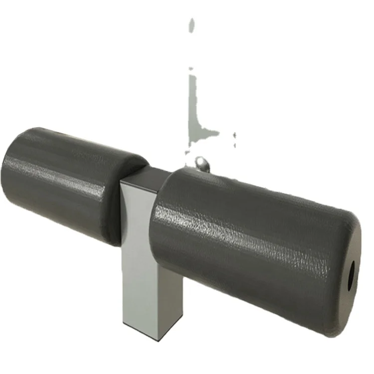 LAT Pulldown Bar Attachment for Gym Cable Machine 360 Rotating T-bar Full Wrapped EVA Sponge Non-slip Handle