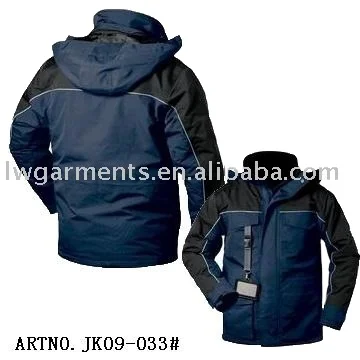 
Рабочая куртка из полиэстера/Мужская Рабочая куртка с полиуретановым покрытием 