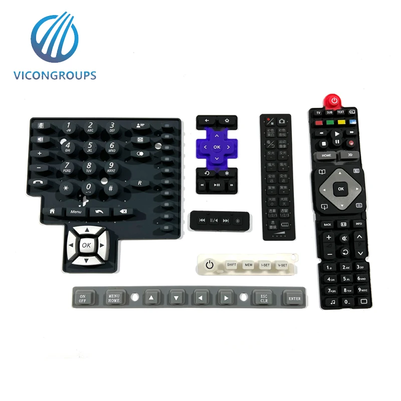 Пользовательская Кнопка питания из силиконовой резины