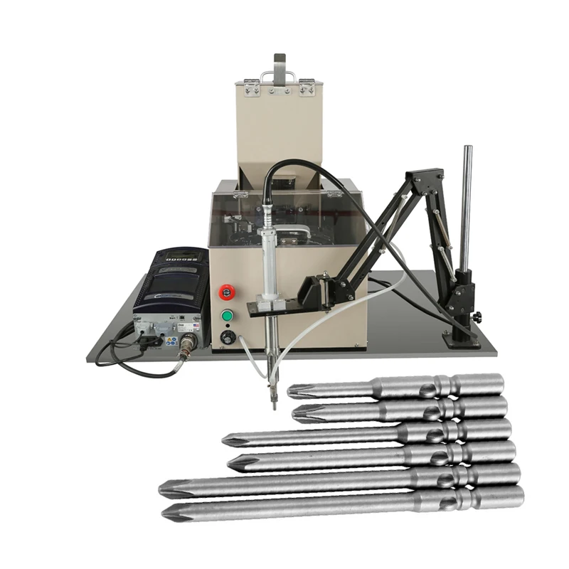 
Automatic screw fastening machine with screw feeder 