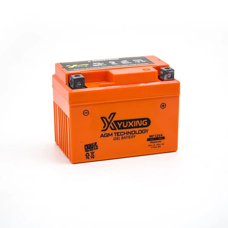 MF12V4 Motorcycle Parts Maintenance-Free Lead Acid Rechargeable Motorcycle Battery