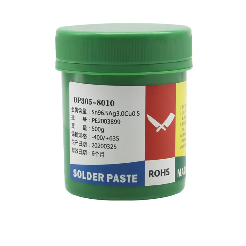 smt solder paste 500g lead free solder paste for semi automatic smt solder paste printing machine