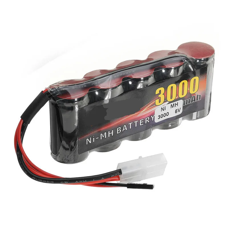 6V 3000mAh NiMH перезаряжаемый аккумулятор FUTABA Plug для серводвигателя