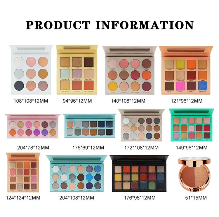 High Pigment 15 Colors Powder Duochrome Pigment Chameleon Color Eyeshadow Pressed Wholesale