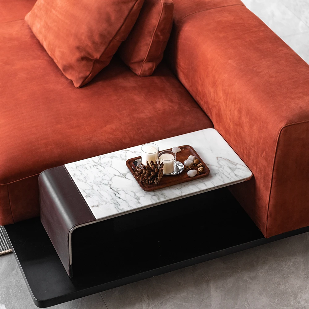 MIGLIO 5792 | Italian modern sofa simple Nordic style | Villa living room furniture combination sofa set