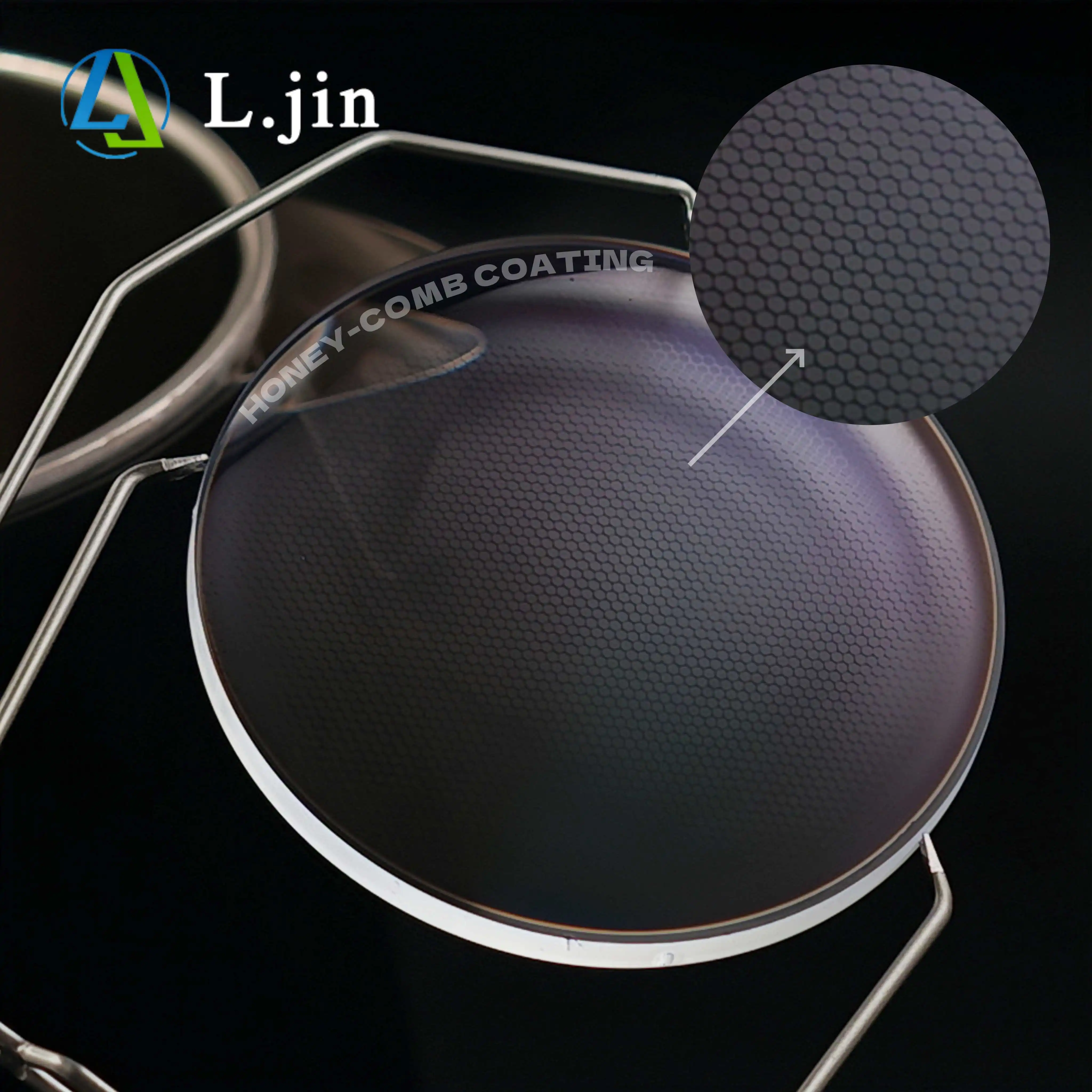 L.Jin Factory New Product 1.56 1.60 1.67 1.74 Honey-Comb Coating Blue Ray Blue Block Cut Light UV420 SHMC Resin Honeycombed Lens
