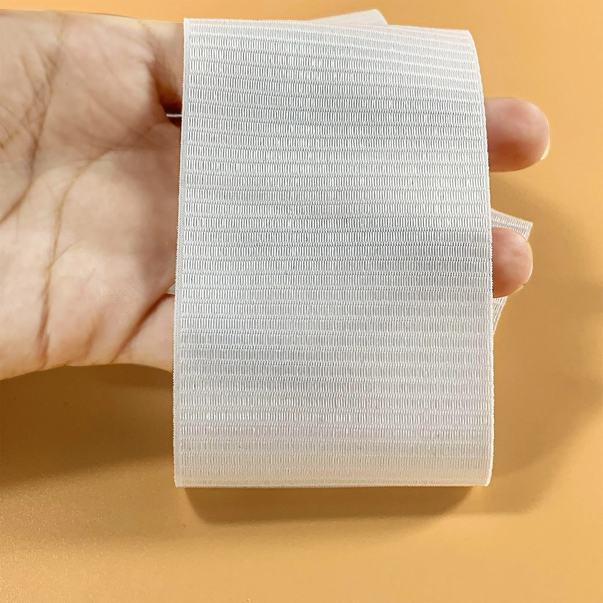 Custom printed silicone non-slip elastic gripper power band wide elastic waistband for Cycling Jersey