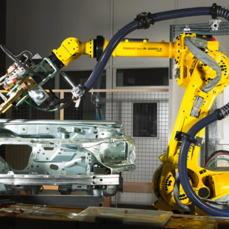 Automatic robot  fanuc R2000iC/165F 6 axis The spot welding specialist with CNGBS positioner and chinese spot welding tongs