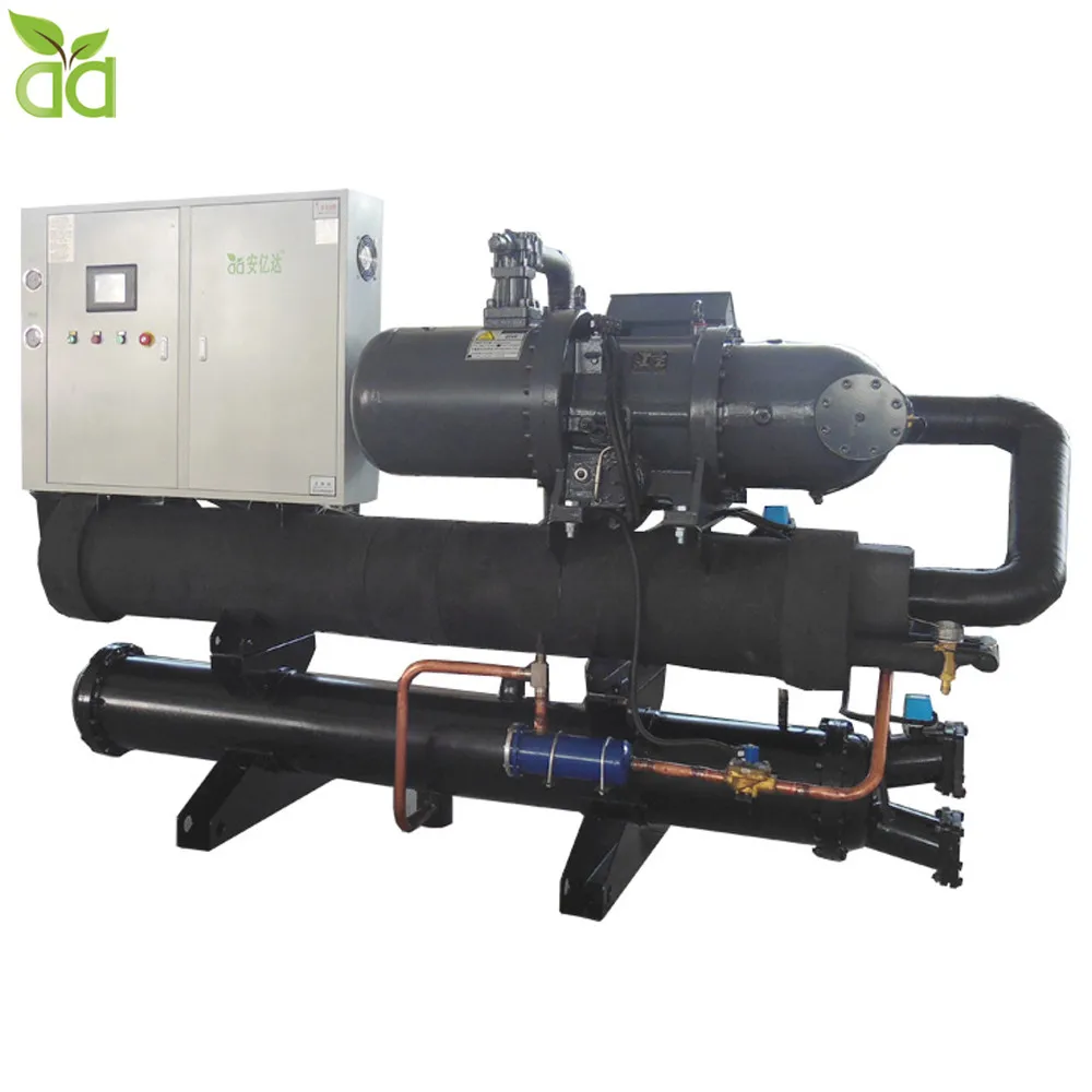 50Ton 170 Kw Industrial Water Cooling Screw Chiller