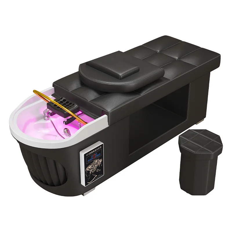 Кресло для мытья волос, шампунь, кровать для красоты, тайский стиль, с паровым устройством для циркуляции воды