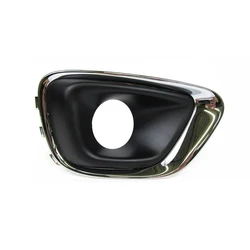 New 2.4 Fog Lamp Cover Chromed Stripe Front Fog Light Case For Jeep Compass 2013 2016