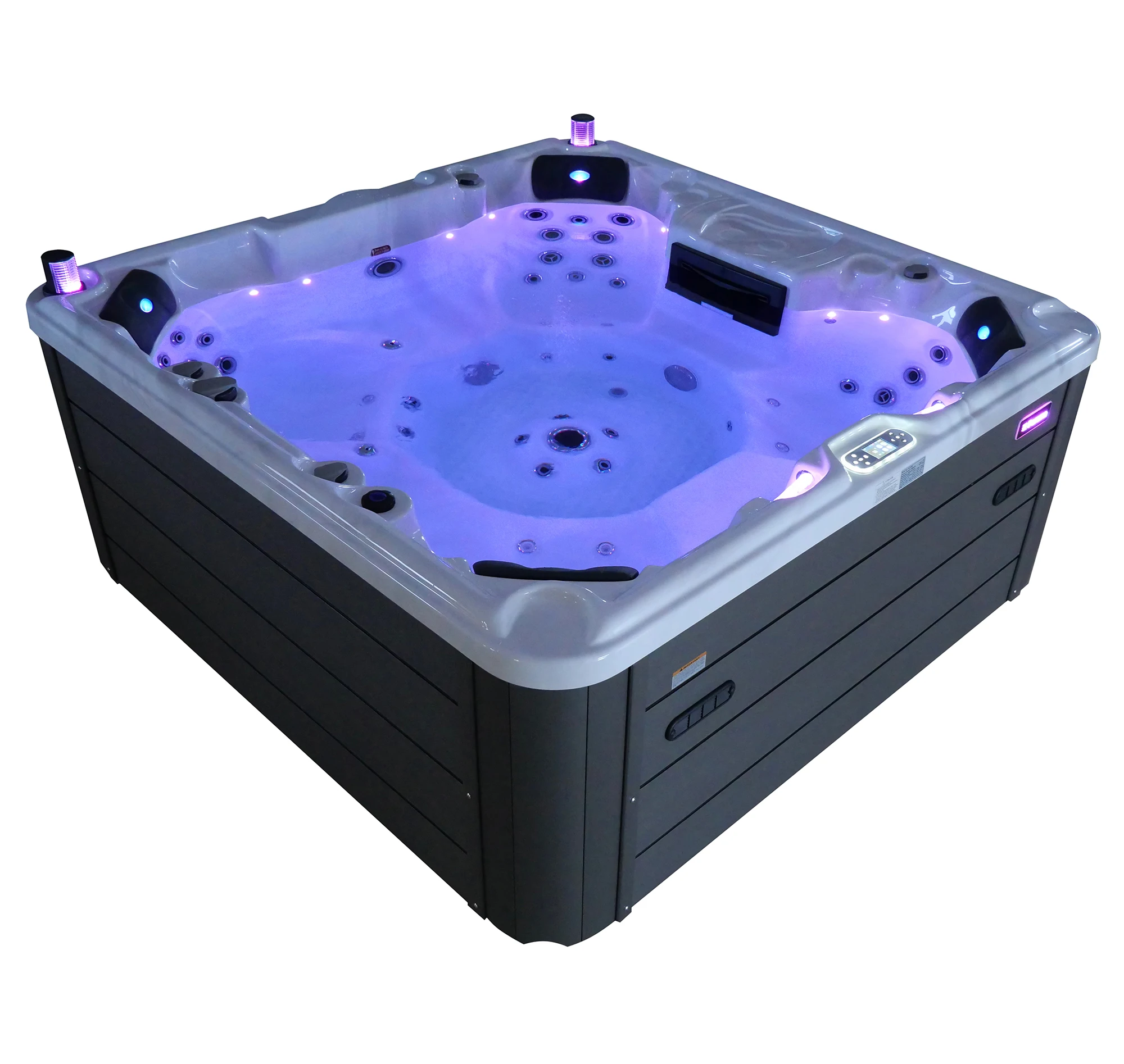 Top sale with CE approved US acrylic for outdoor massage spa hot tub