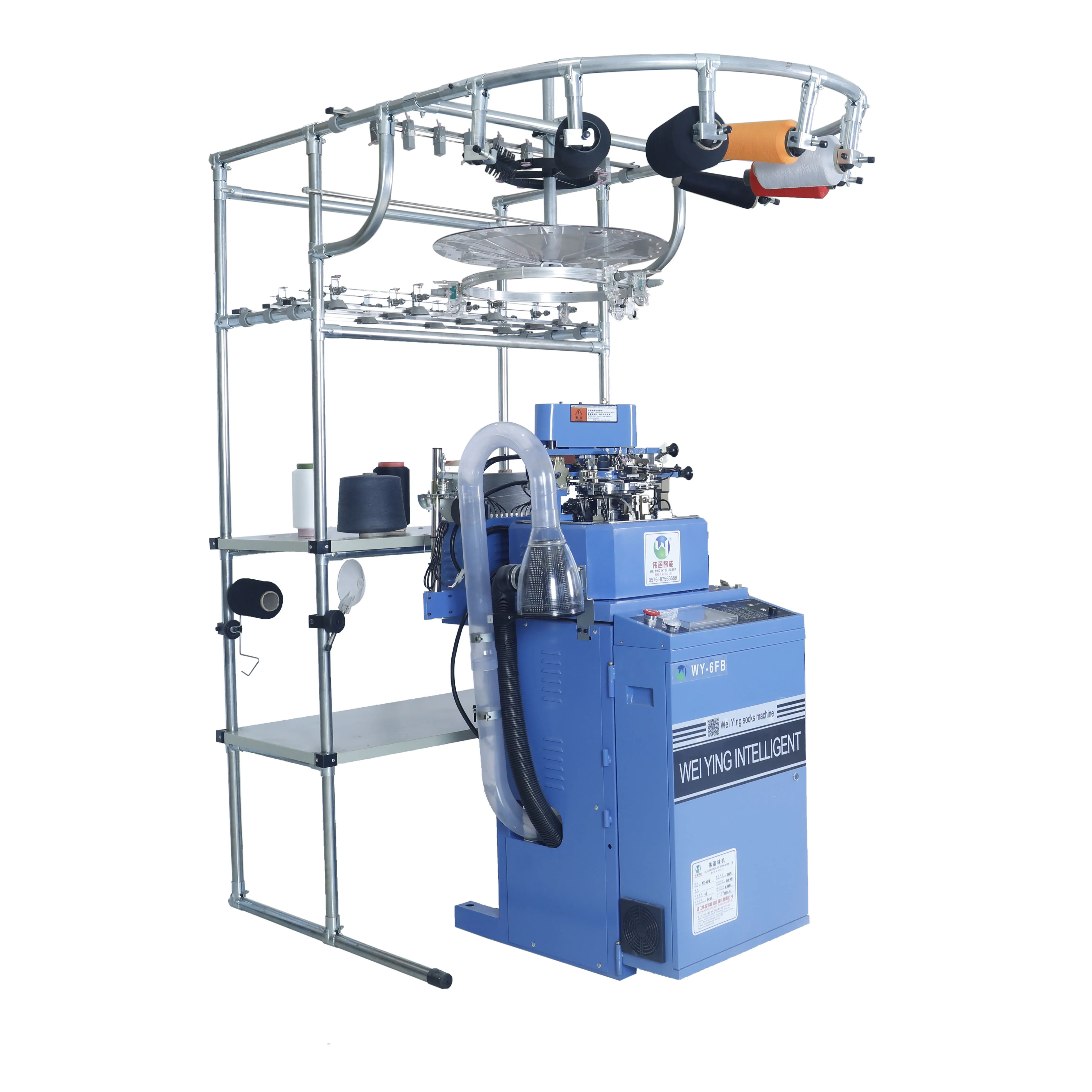 fully computerized big diam socks knitting machine