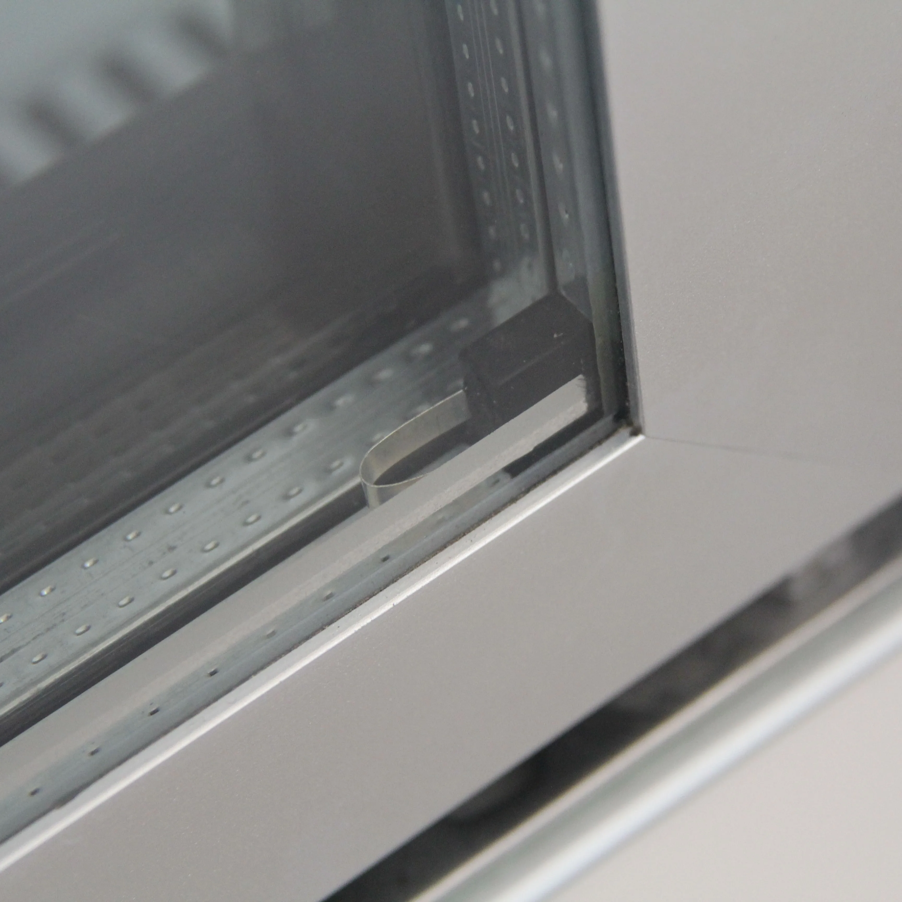 New  deep transparent freezer pane glass/mini fridge cabinet glass door for supermarket