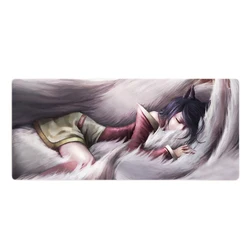 Hot Sale Large Rubber Anti-slip Custom League Of Legends Figure Printed Gaming Mouse Pad