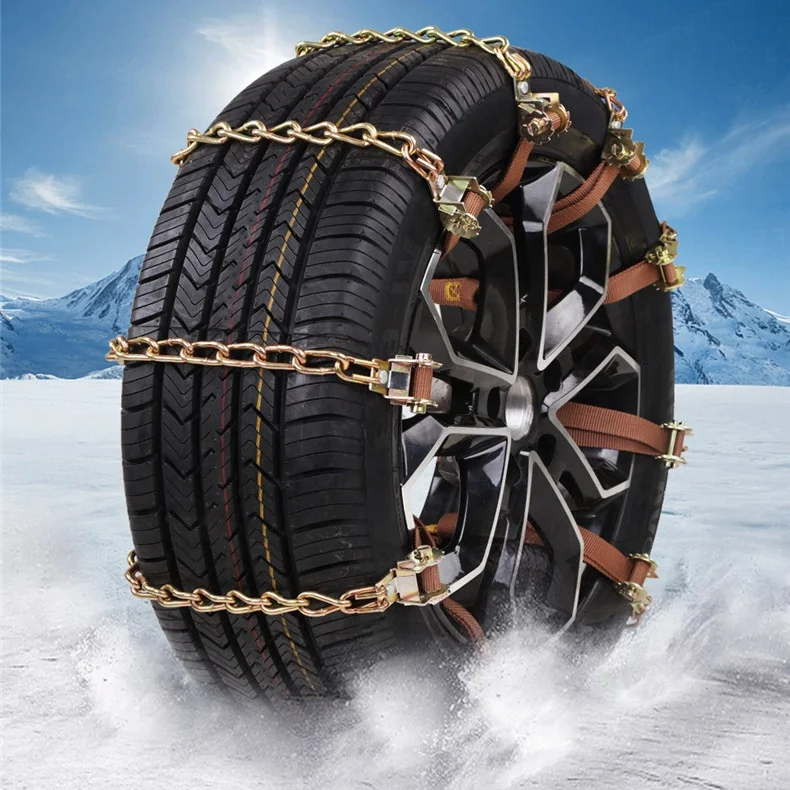 Snow Chain Anti-skid Tyre Chain Offroad Snow Anti-skid Iron Tyre Chains