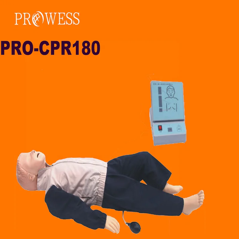 PRO-CPR180 ребенка сердечно-легочной реанимации манекен сердечно-легочной реанимации Учебная модель для детей простой тип