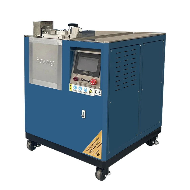 Hasung 2 in 1 PLC gold bar making machine gold silver ingot casting machine