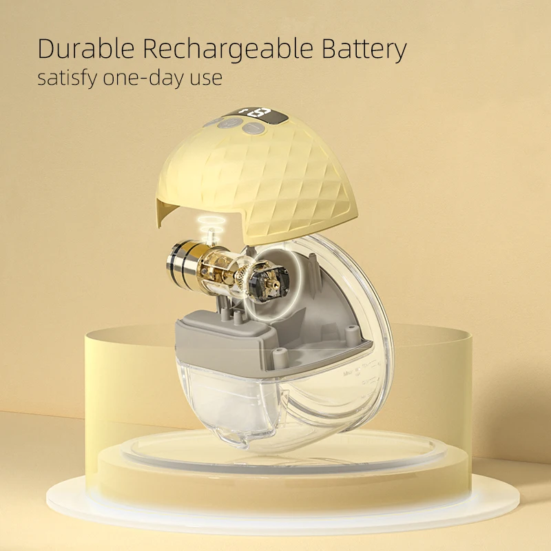 Anly Kiss Breastfeeding Milk Extractors Pump Electric Breast Pumps Portable Wearable Hands Free  Breast Pump Wholesale OEM