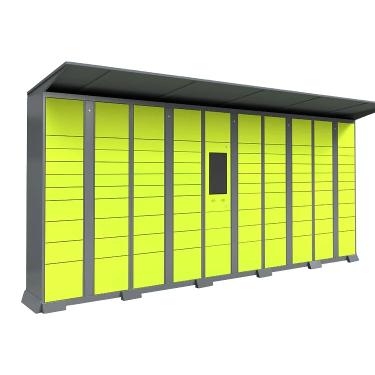 Smart Parcel Locker for Office Building Contactless Secure Parcel Delivery Locker With Remote Management System