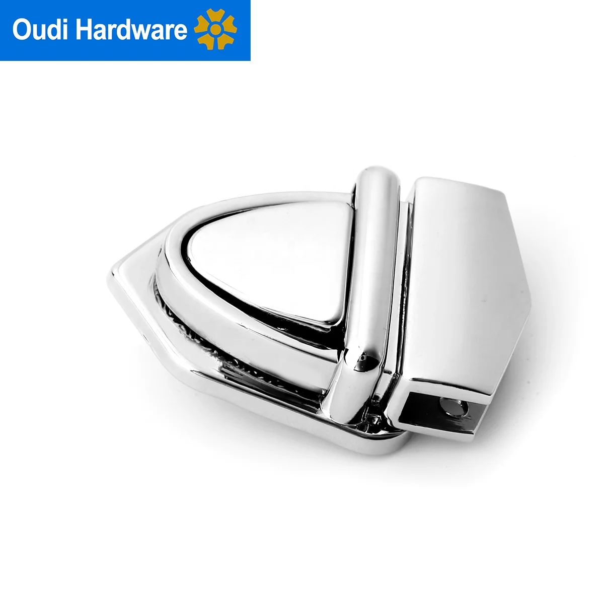 Metal Bag Accessories Parts Metal Purse Push Lock For Bag