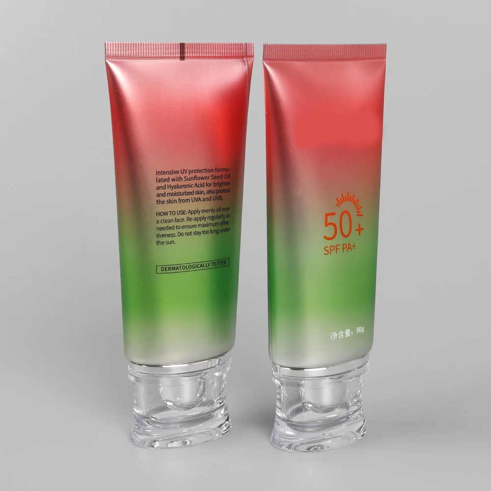 Oval Cosmetic Aluminum Barrier Laminated Tube (ABL)Tube For BB Creme