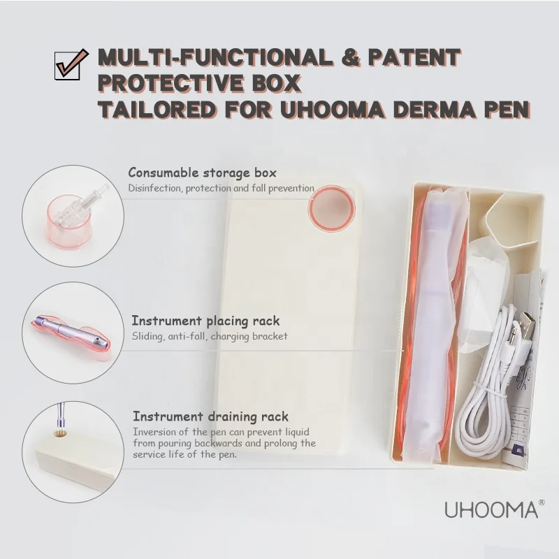 UHOOMA H6 Auto Micro Needles Electric Needle Roller Derma pen