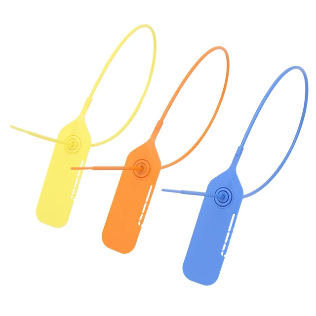 One Time Use Pull-tite High Quality Self Locking Plastic Security Seals Lock
