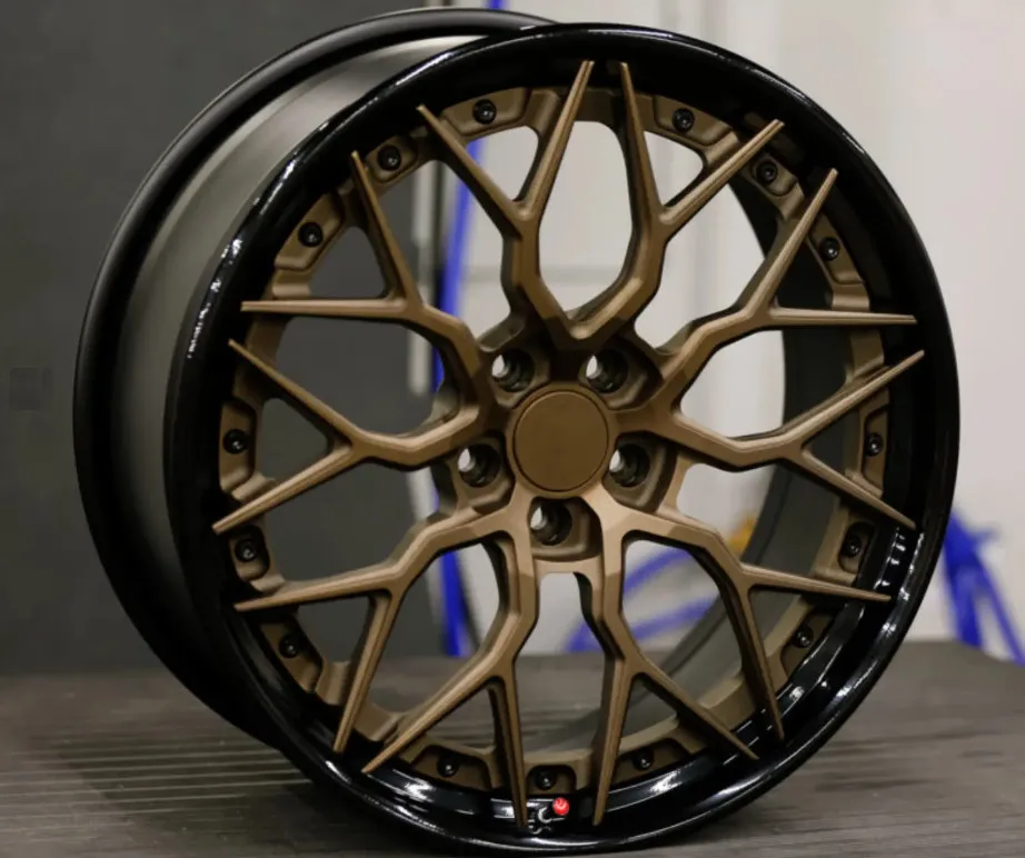 2-P Forged Wheel Rims Alloy T6061  18 19 20 Inch  Customized for  Audi s3 sq5 rsq3 rs7 rsq8 rs6  a8 a6 a7 a5  forJaguar