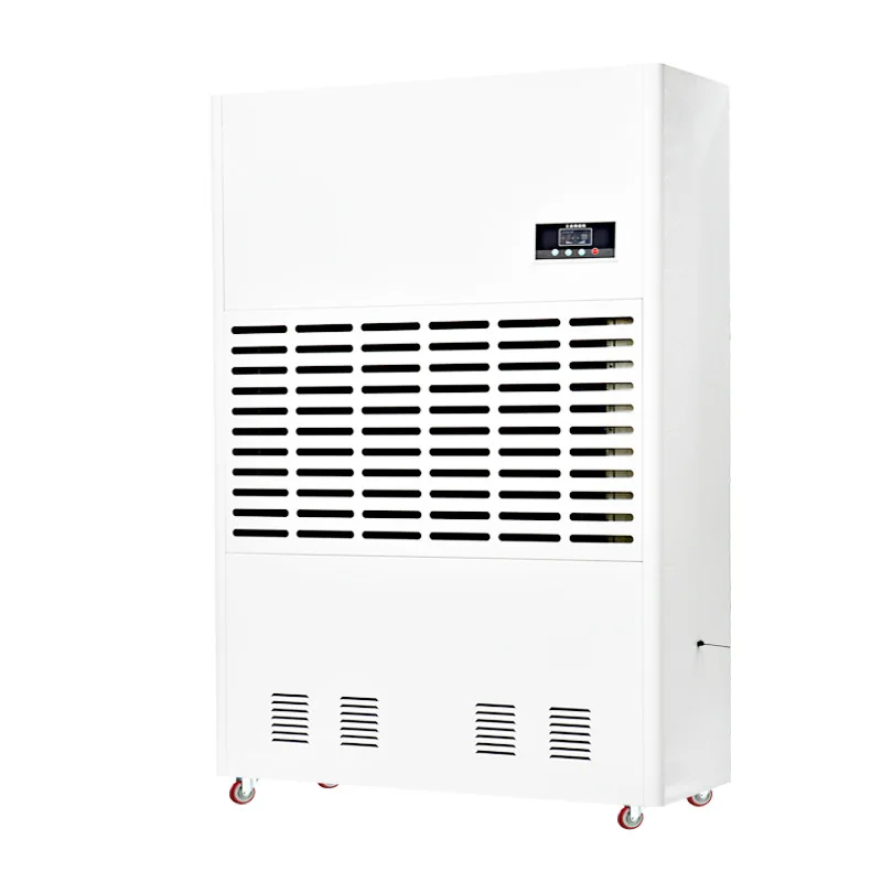 High quality service industrial large high temperature led temperature and humidity double display drying dehumidifier