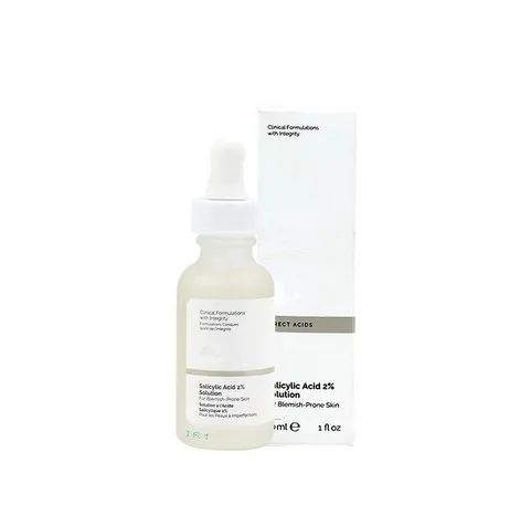 Salicylic Acid 2% Solution Essence 30mL Acne Spot Removing Pores Unclog Face Skin Makeup Oil-control Clear  Cosmetic