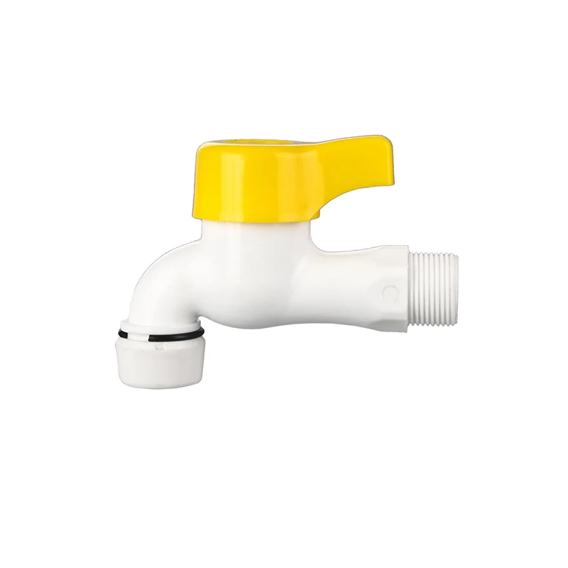 wholesale pvc pp high quality water faucet tap small plastic water faucet Plastic cold hot water pp/ABS/PVC tap bathroom tap